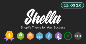 Shella v5.0.2 – Multipurpose Shopify Theme. Fast, Clean, and Flexible