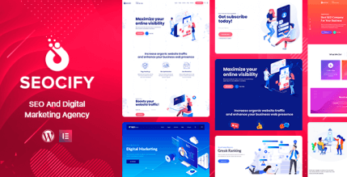 Seocify – SEO And Digital Marketing Agency WordPress Theme