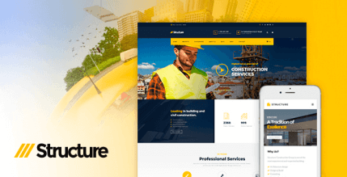 Structure – Construction WordPress Theme
