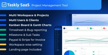TASKLY SaaS – Project Management Tool