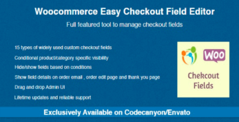 WooCommerce Checkout Field Editor