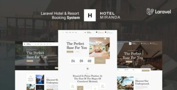 Miranda v1.42.5 – Laravel Hotel & Resort Multilingual Booking System