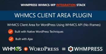 WHMPress – WHMCS Client Area for WordPress