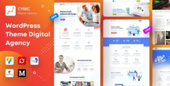 Agency Cynic v1.16.2 – Digital Agency, Startup Agency, Creative Agency WordPress Theme