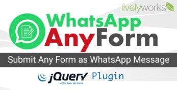 WordPress WhatsApp AnyForm Plugin v2.0.0 – Submit Any Form as WhatsApp Message – WordPress Plugin