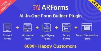 ARForms v6.0 + All Addons Pack [Addons Updated] [Activated]