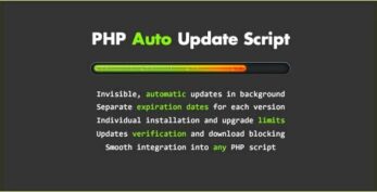 PHP Auto Update Script v1.7.1