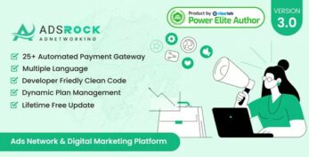 AdsRock v3.0 – Ads Network & Digital Marketing Platform