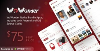 Mobile Native Social Timeline Applications v6.1 – For WoWonder Social PHP Script