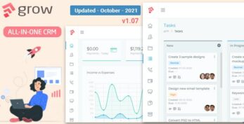 Grow CRM v2.9 – Laravel Project Management