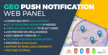 Geo Push Web Panel iOS & Android | Help and Support Tools v1.0