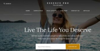 StudioPress Essence Pro WordPress Theme v1.5.2