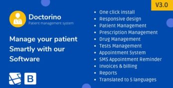 Doctorino v5.2.0 – Doctor Practice Management System Laravel