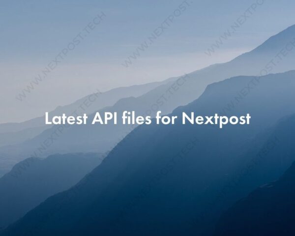Latest Instagram API files (PHP) for Nextpost