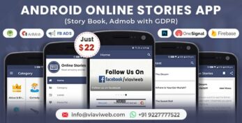 Android Online Stories App (Story Book, Admob with GDPR) v1.1