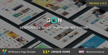 Gon | Responsive Multi-Purpose WordPress Theme