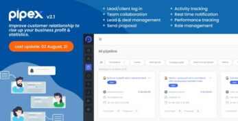 PipeX CRM v2.7
