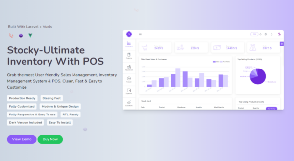 Stocky v4.0.8 – Ultimate Inventory Management System with Pos