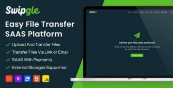 Swipgle v2.5 – Easy File Transfer (SAAS)