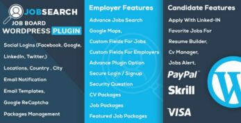 JobSearch v2.2.3 WP Job Board WordPress Plugin