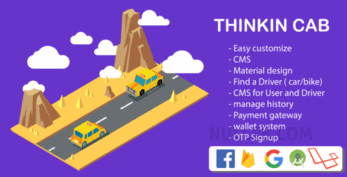 Thinkin Cab & Bike v4.0 | book Car, Bike & auto | full custom Code
