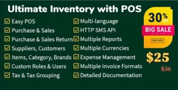Ultimate Inventory with POS System 2.4