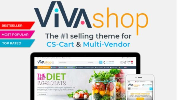 VIVAshop – The 1 selling theme for CS-Cart and Multi-Vendor