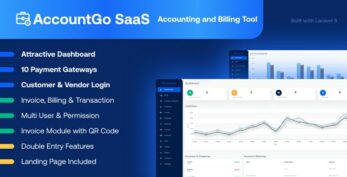 AccountGo SaaS v7.2 – Accounting and Billing Tool