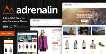 Adrenalin v2.3.1 Multi-Purpose WooCommerce Theme