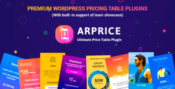ARPrice – Responsive WordPress Pricing Table Plugin