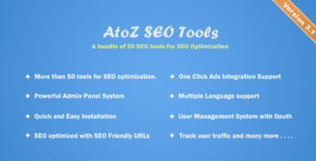 AtoZ SEO Tools v3.9 – Search Engine Optimization Tools