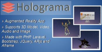 Holograma v2.2 – Augmented Reality Builder App
