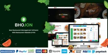 Bhojon v3.1 – Best Restaurant Management Software with Restaurant Website