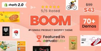 Boom - One Product Multipurpose Shopify Theme