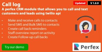 Call Log module for Perfex CRM v1.2.1