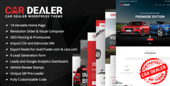 Car Dealer Automotive WordPress Theme – Responsive