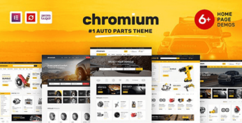 Chromium – Auto Parts Shop WordPress WooCommerce Theme