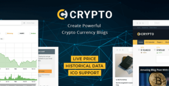 MyThemeShop Crypto Bitcoin & Cryptocurrency WordPress Theme