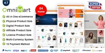 OmniMart v6.1 – eCommerce CMS | Laravel eCommerce script (13 May 2025)
