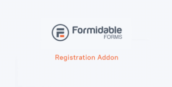 Formidable Forms – User Registration
