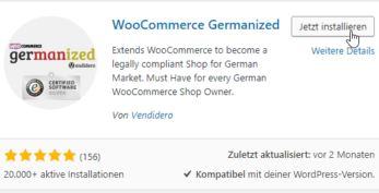 WooCommerce Germanized Pro by Vendidero