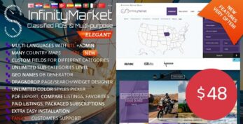 Classified Ads Script v1.7.5 – Infinity Market