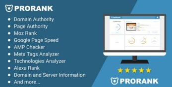 ProRank v4.0.1 – Analyzer stats website