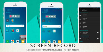 Screen Recorder v1.8 – Android 5.0 Above – No Root Require