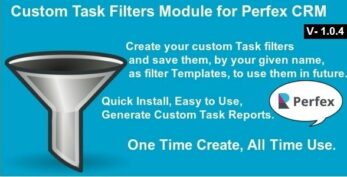 Custom Task Filters Module for Perfex CRM v1.1.5