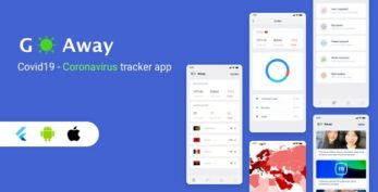 Go Away – Flutter Coronavirus Tracker App (29 April 20)
