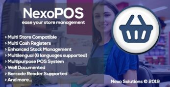 NexoPOS v3.15.56 – Extendable PHP Point of Sale