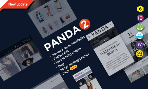 Panda PrestaShop Template v2.6 - Creative Responsive PrestaShop Template