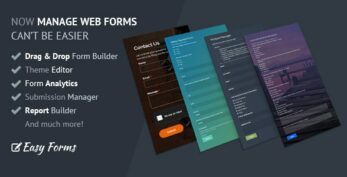 Easy Forms v2.2.1 – Advanced Form Builder and Manager