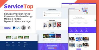 ServiceTop v1.1 – Professional Service Selling Marketplace